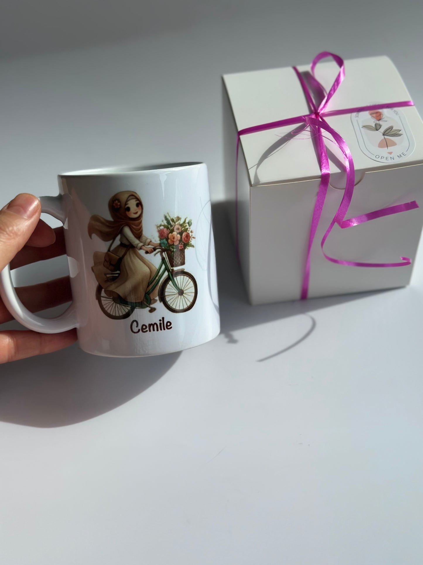 Islamische personalisierte Tasse Name Design