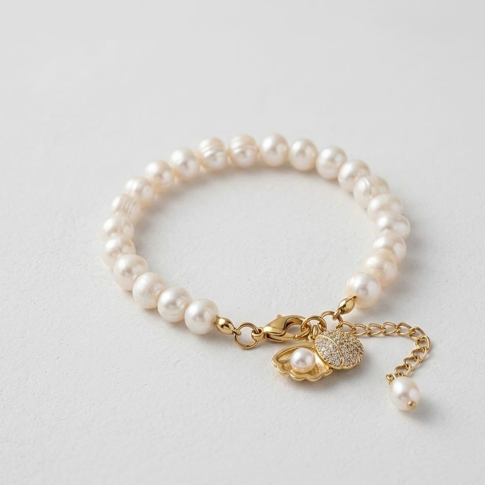 Süßwasserperlen Armbänder