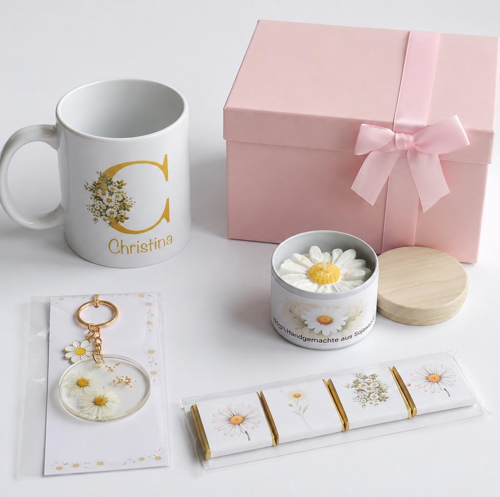 Gänseblümchen Geschenkbox