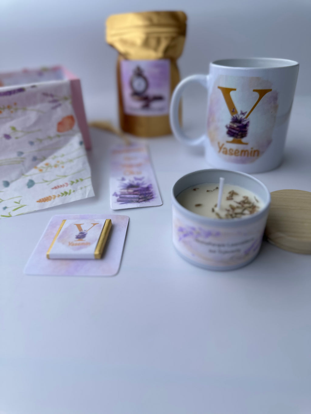 Lavandel Geschenkboxs