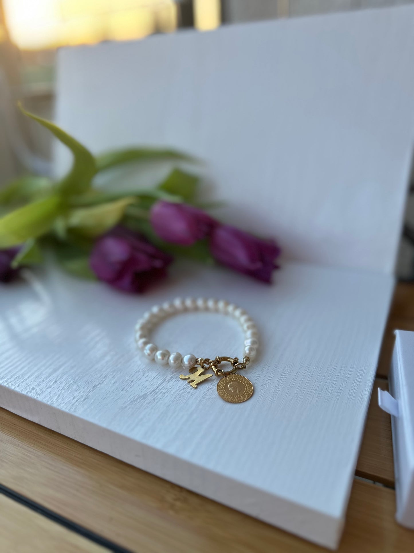 Memoris – Personalisiertes Süßwasserperlen Armband
