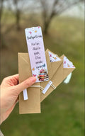 Schmetterlingsgarten – Personalisierbares Lesezeichen