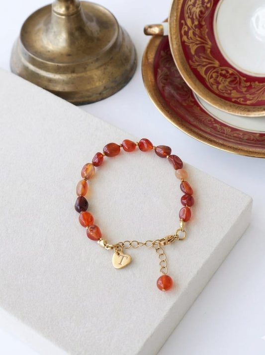 Nazenin – Personalisiertes Armband aus echtem Achat