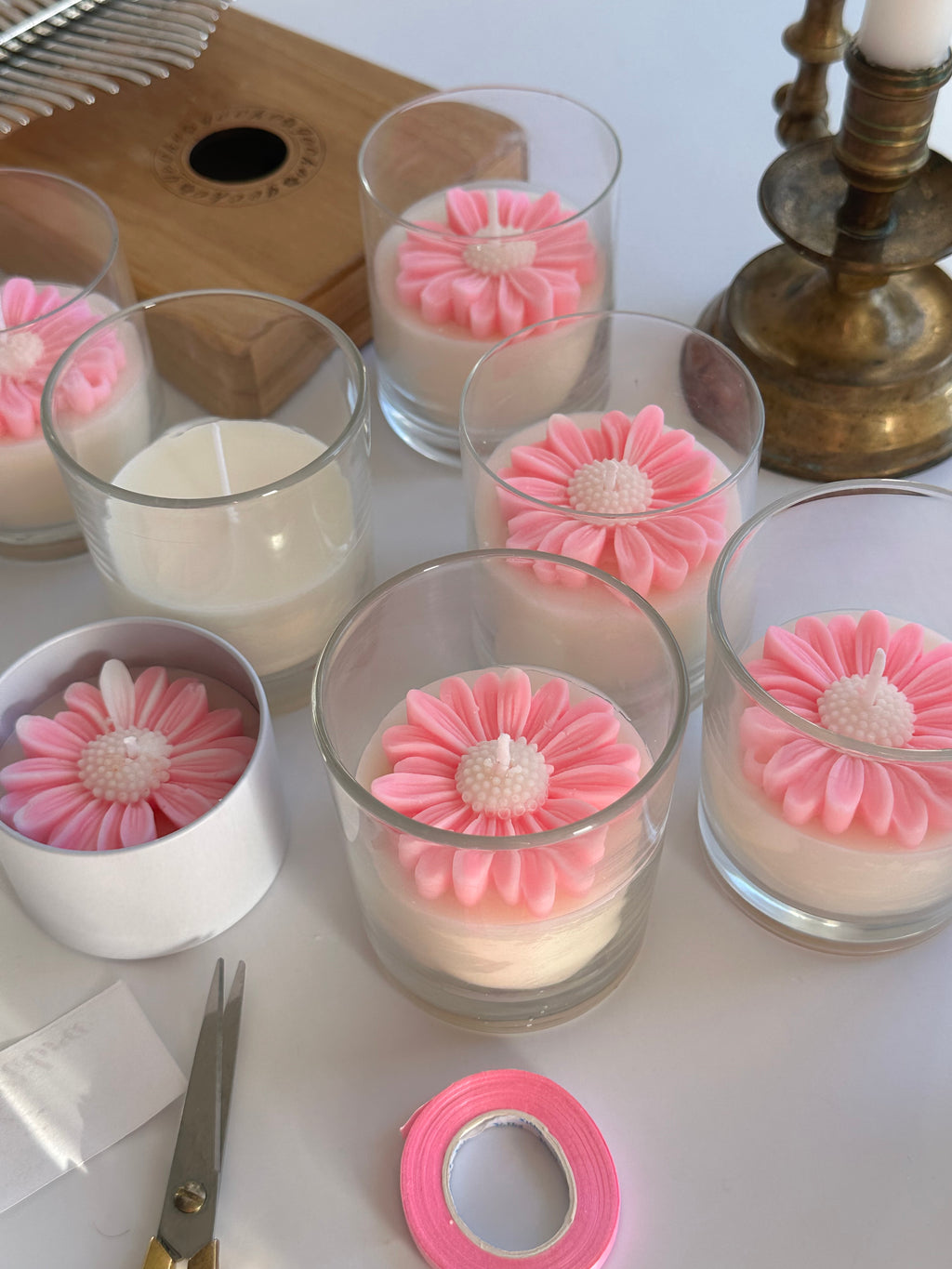 Personalisierte Sojawachskerze mit Name – Handgemachtes Geschenk