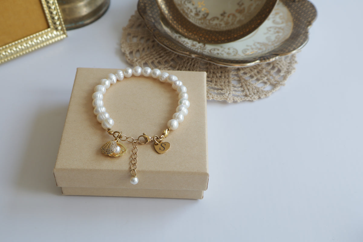 Sirena – Süßwasserperlen Armband