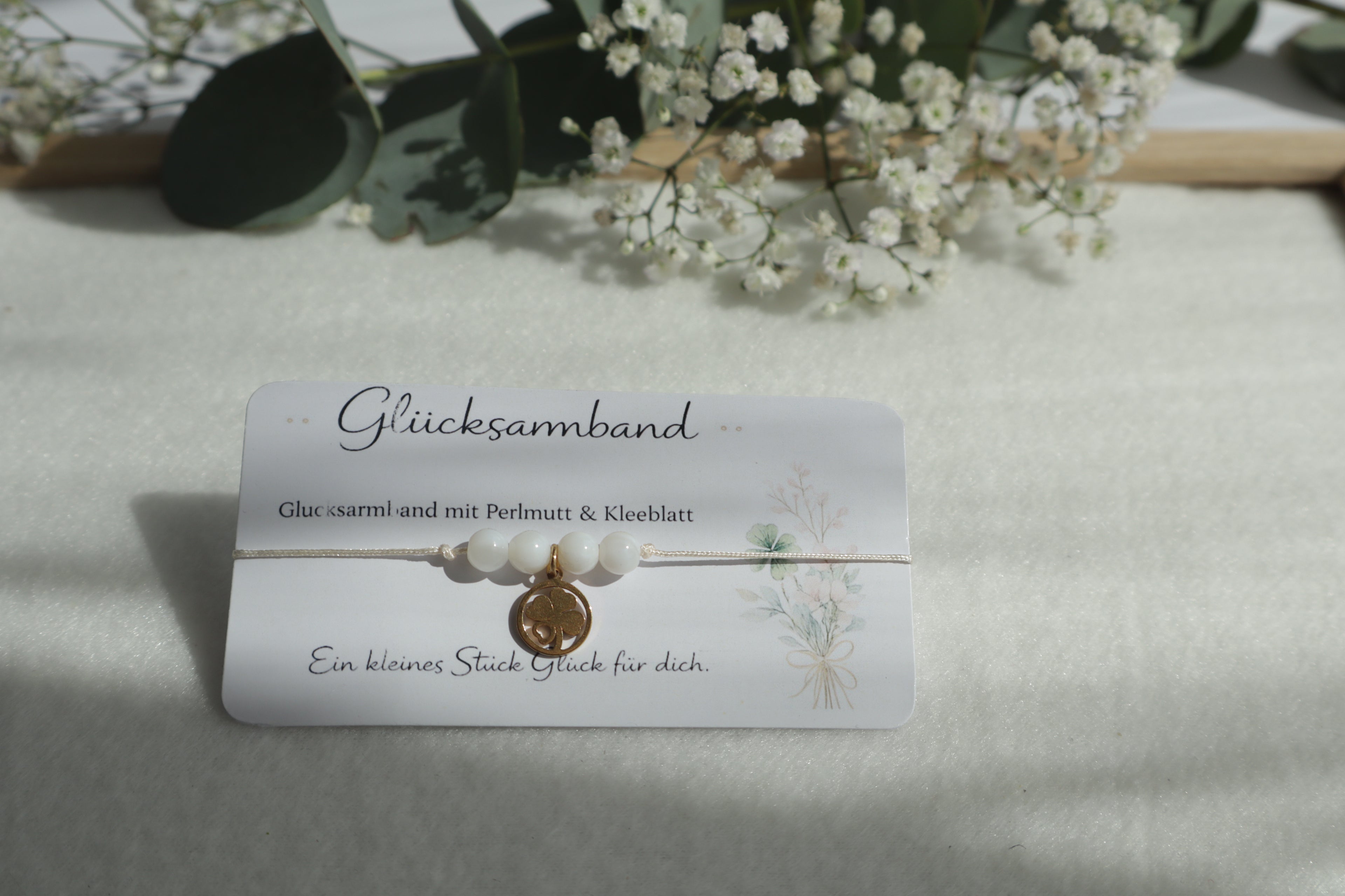 Naturstein Armband minimal