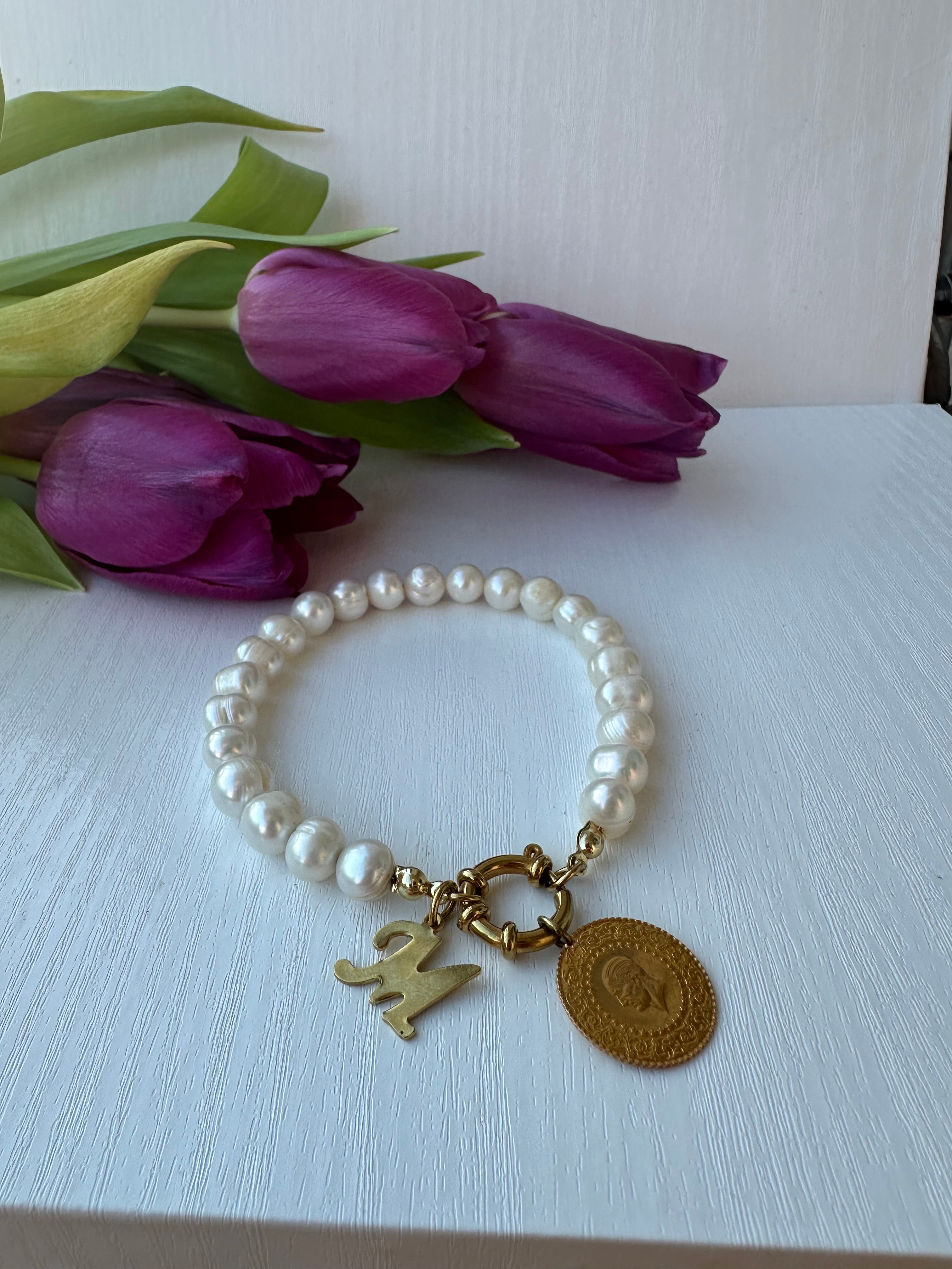 Memoris – Personalisiertes Süßwasserperlen Armband