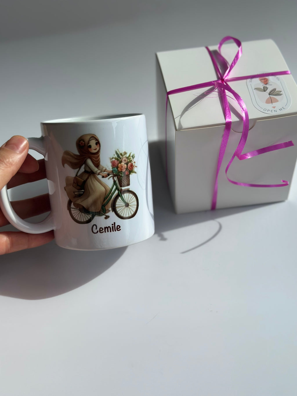 Islamische personalisierte Tasse Name Design