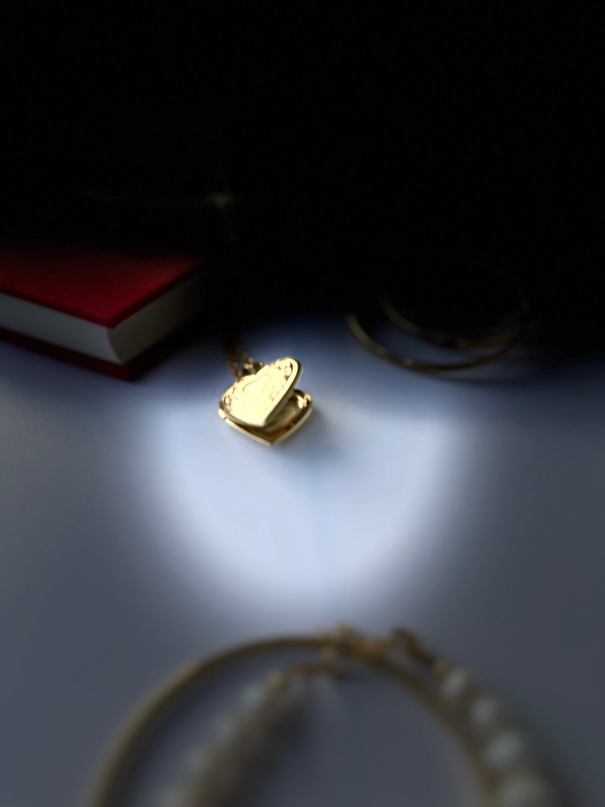 Herz Foto Medaillon Kette – Edelstahl | Personalisierbarer Anhänger