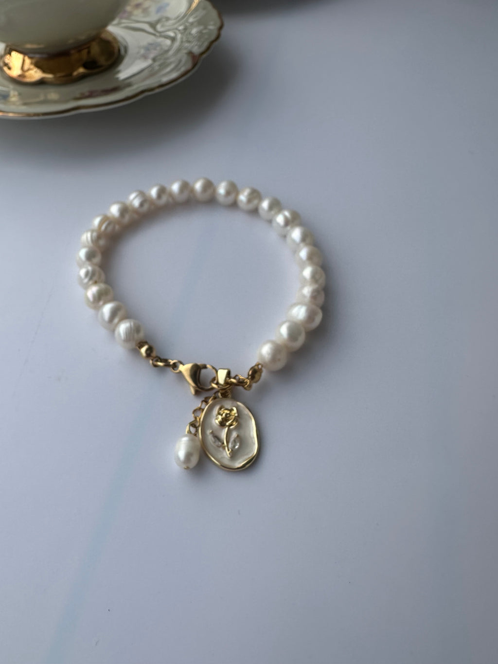 Florantia – Süßwasserperlen Armband