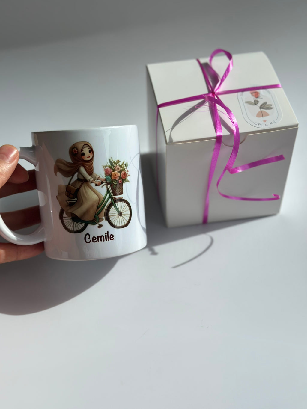 Islamische personalisierte Tasse Name Design