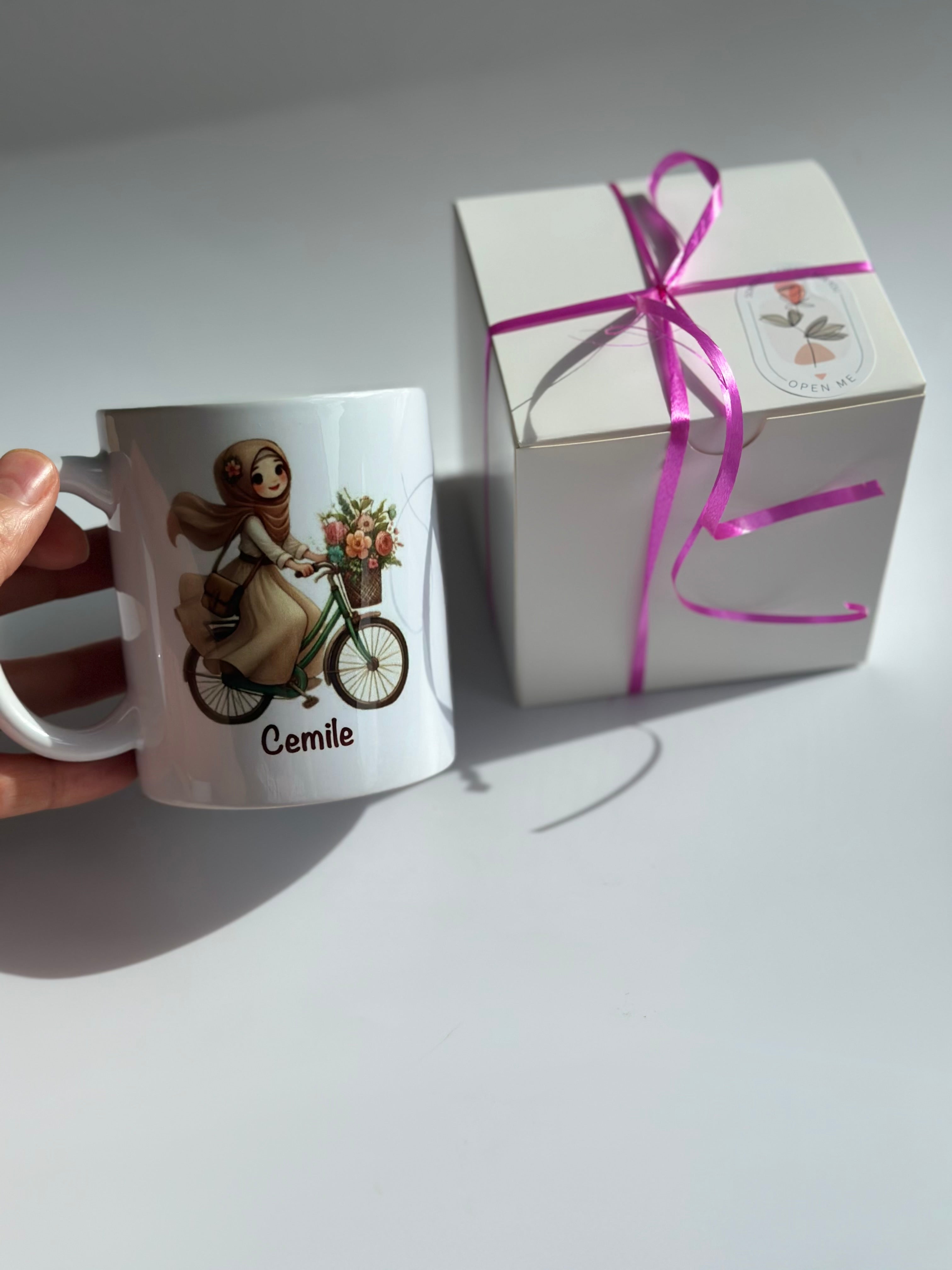 Islamische personalisierte Tasse Name Design