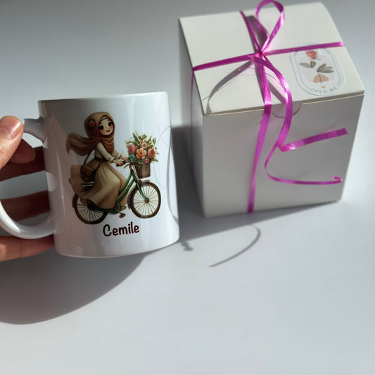 Islamische personalisierte Tasse Name Design
