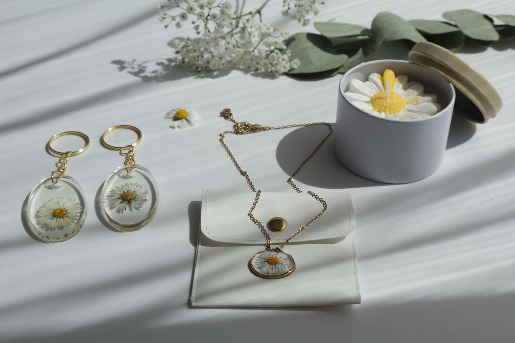 Gänseblümchen Frühlingsbox Geschenkset