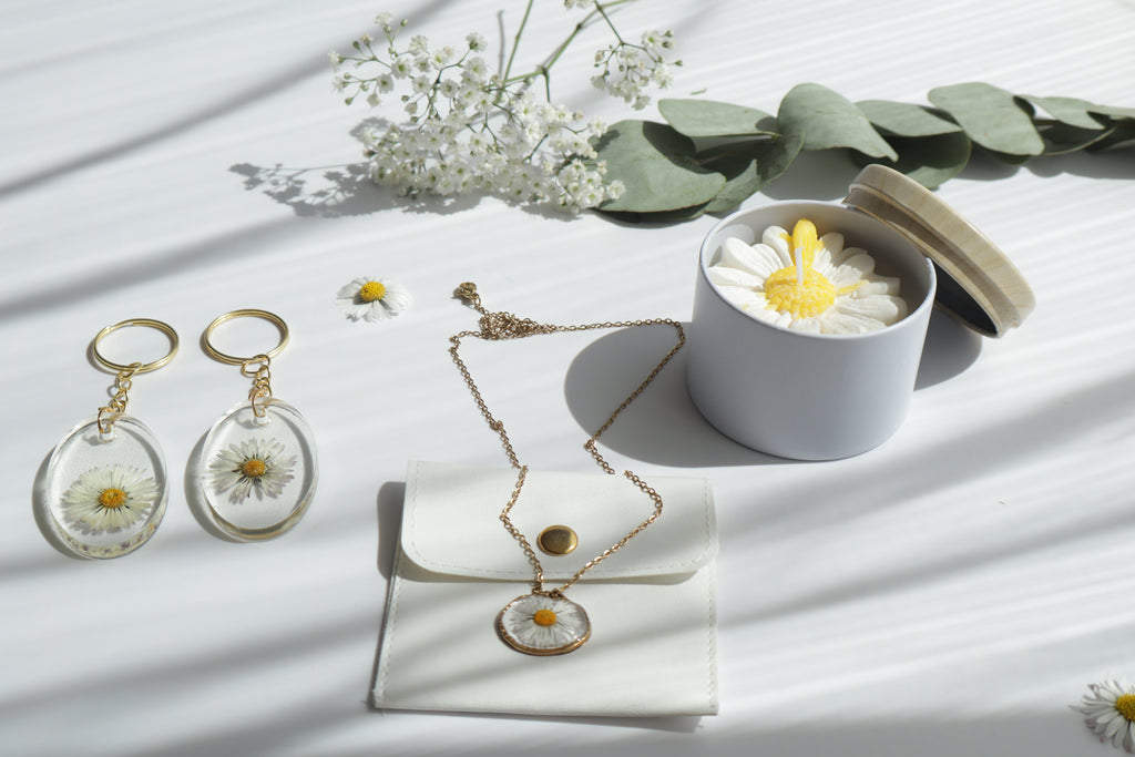 Gänseblümchen Frühlingsbox Geschenkset