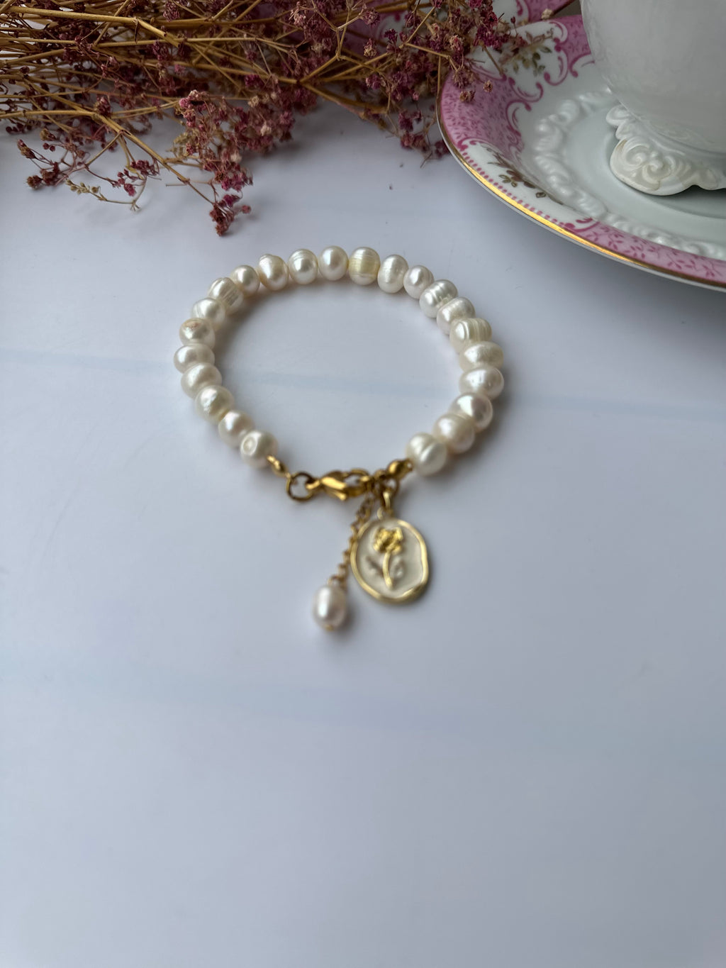 Florantia – Süßwasserperlen Armband