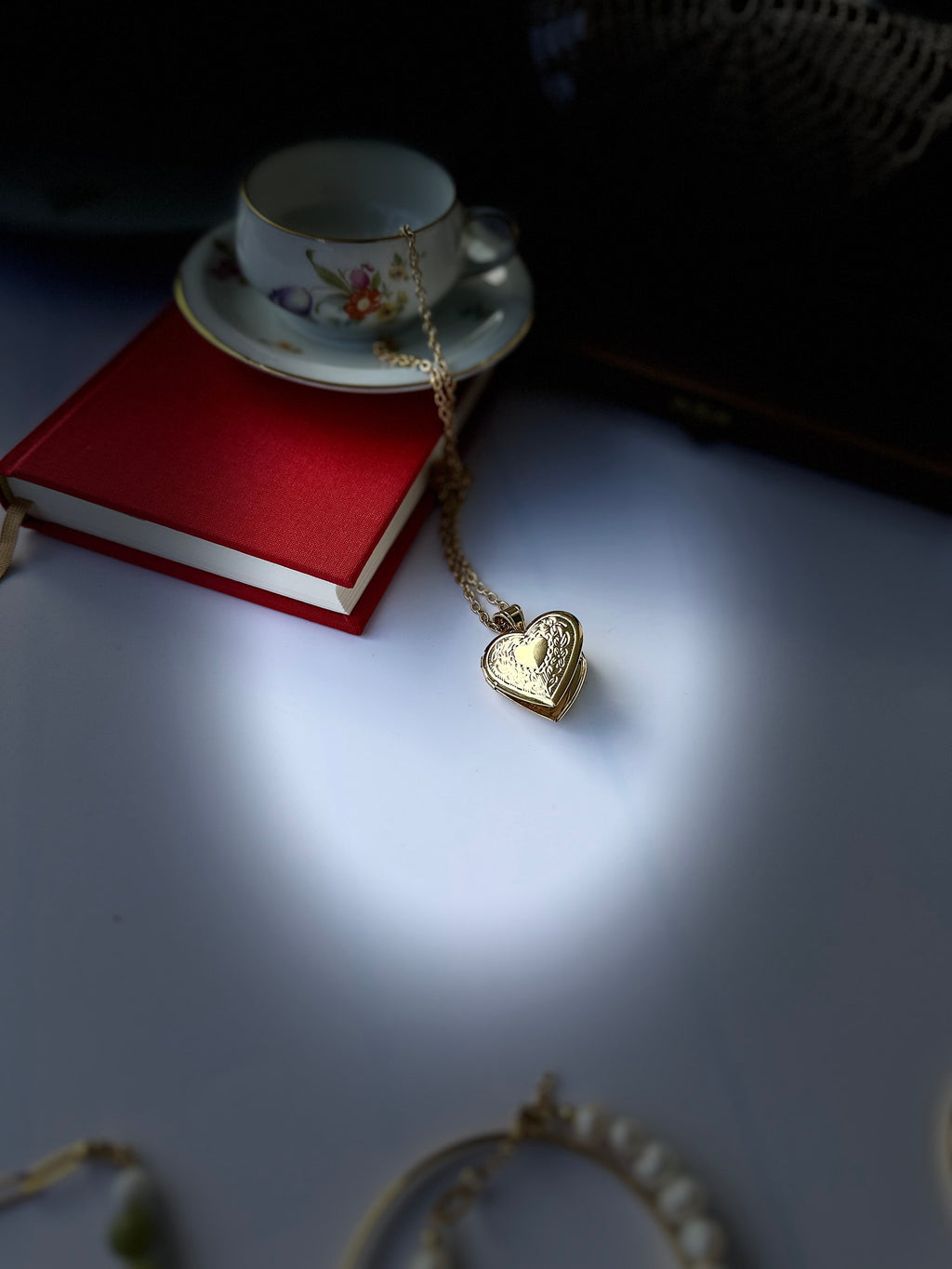 Herz Foto Medaillon Kette – Edelstahl | Personalisierbarer Anhänger