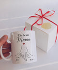 Kleine Hände, große Liebe – Personalisierte Muttertags Tasse