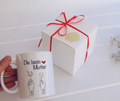 Blumen für Mama – Personalisierte Muttertags Tasse
