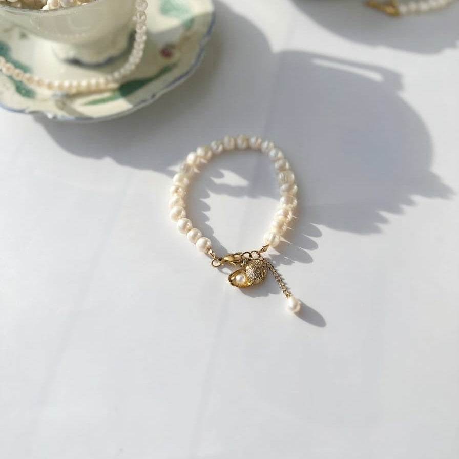 Sirena – Süßwasserperlen Armband