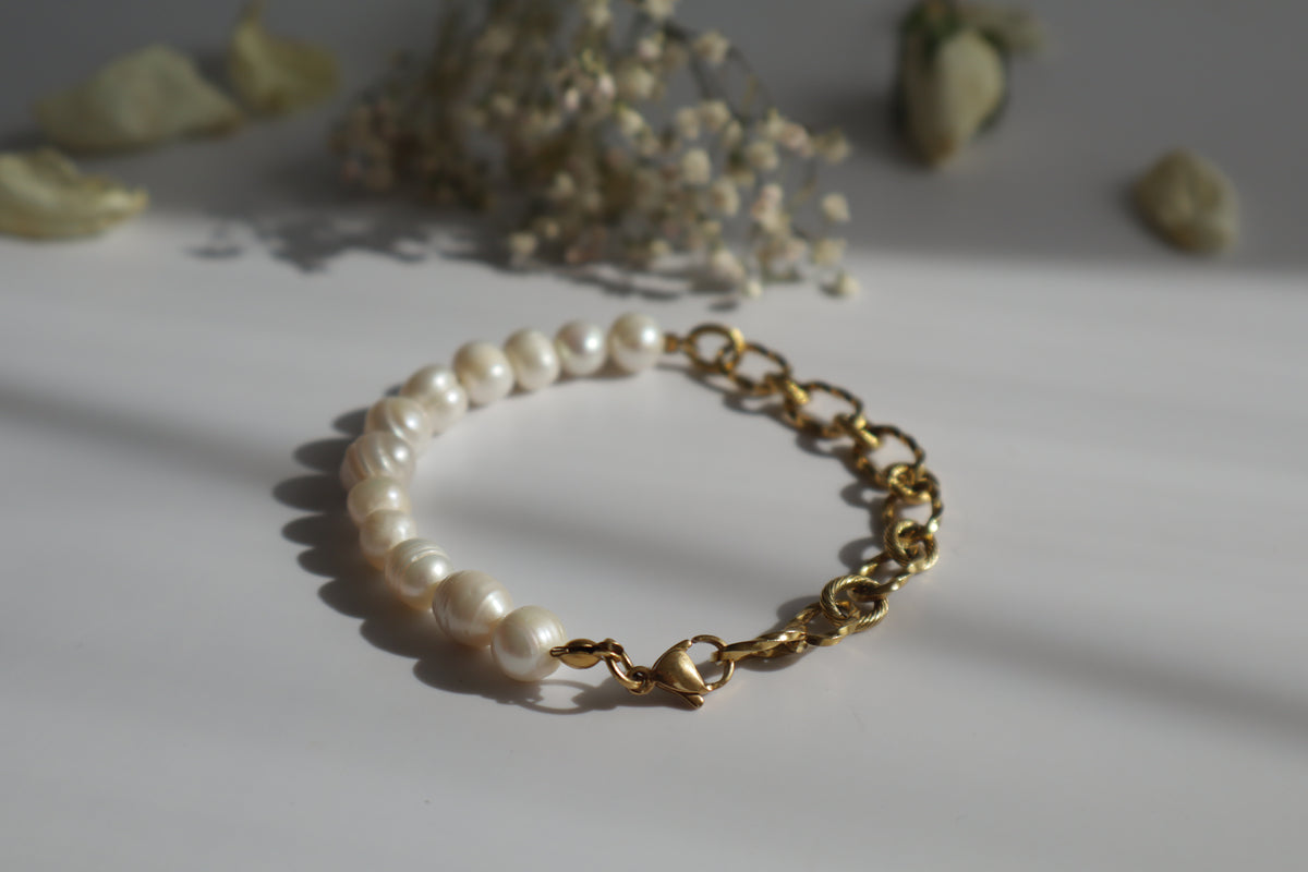 Aria – Süßwasserperlen Armband