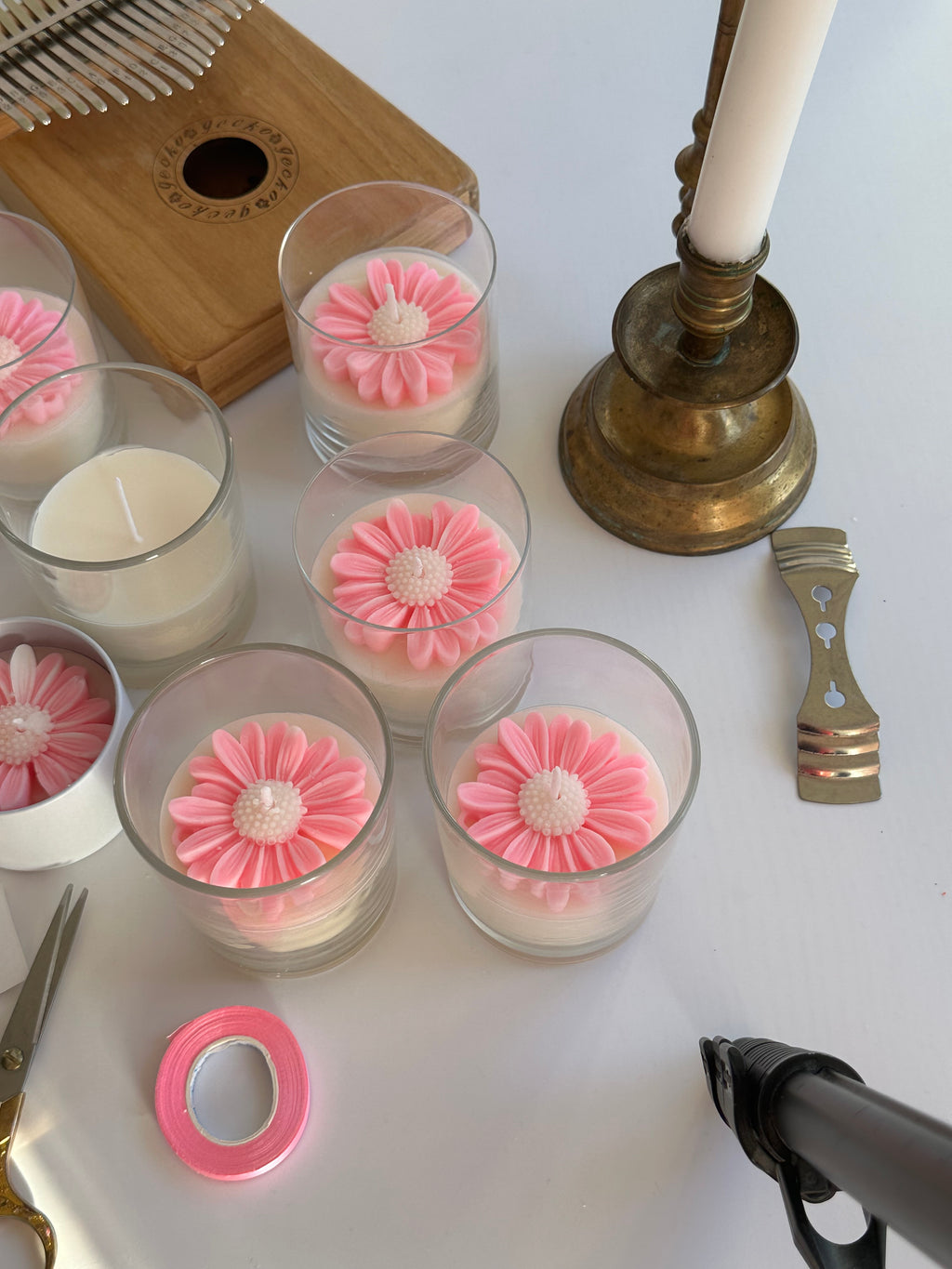 Personalisierte Sojawachskerze mit Name – Handgemachtes Geschenk