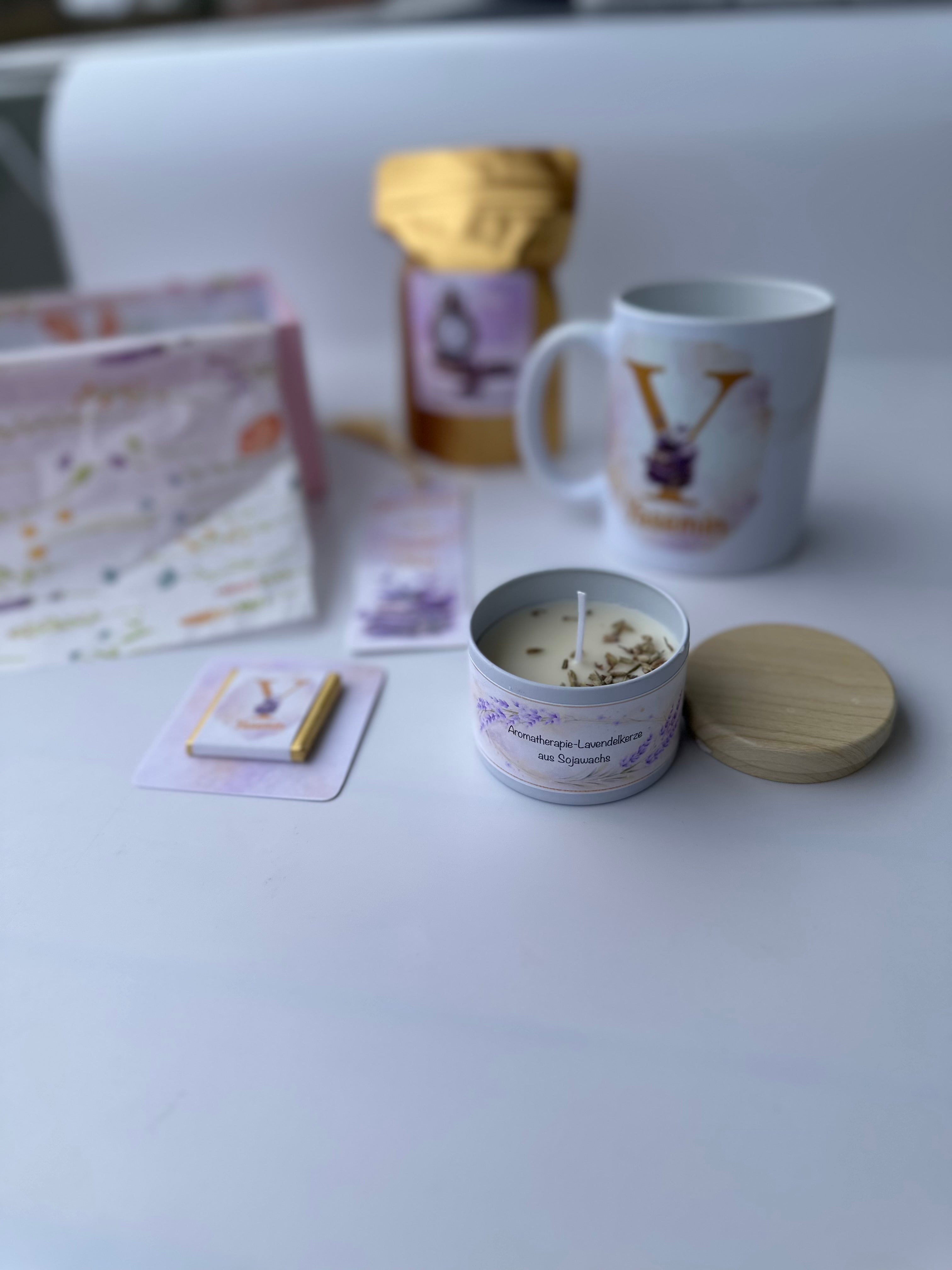 Lavandel Geschenkboxs