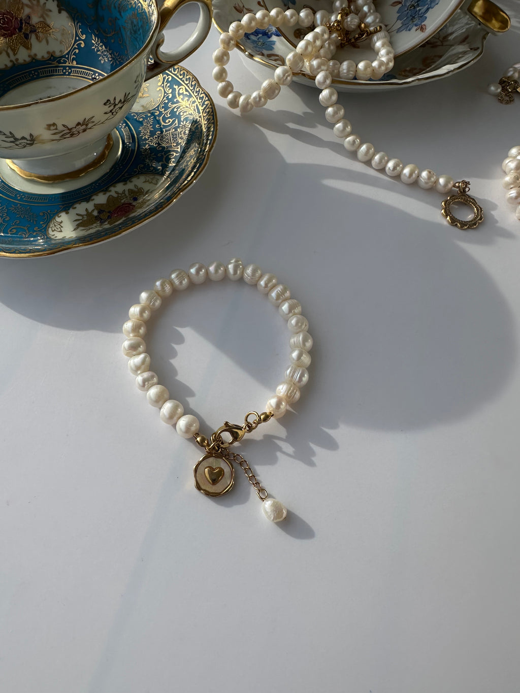 Love – Süßwasserperlen Armband