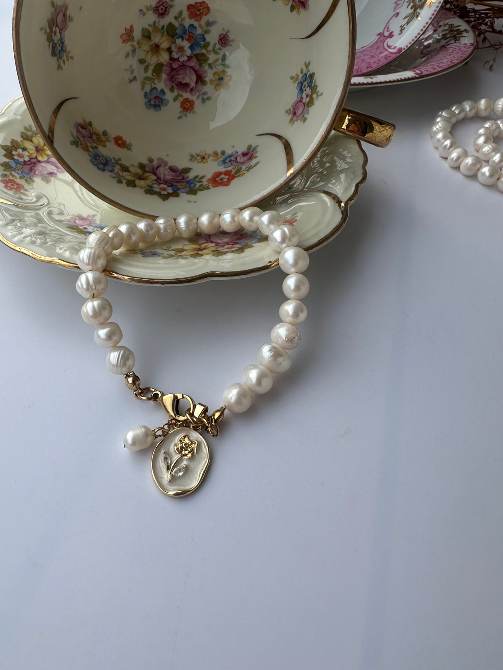 Florantia – Süßwasserperlen Armband