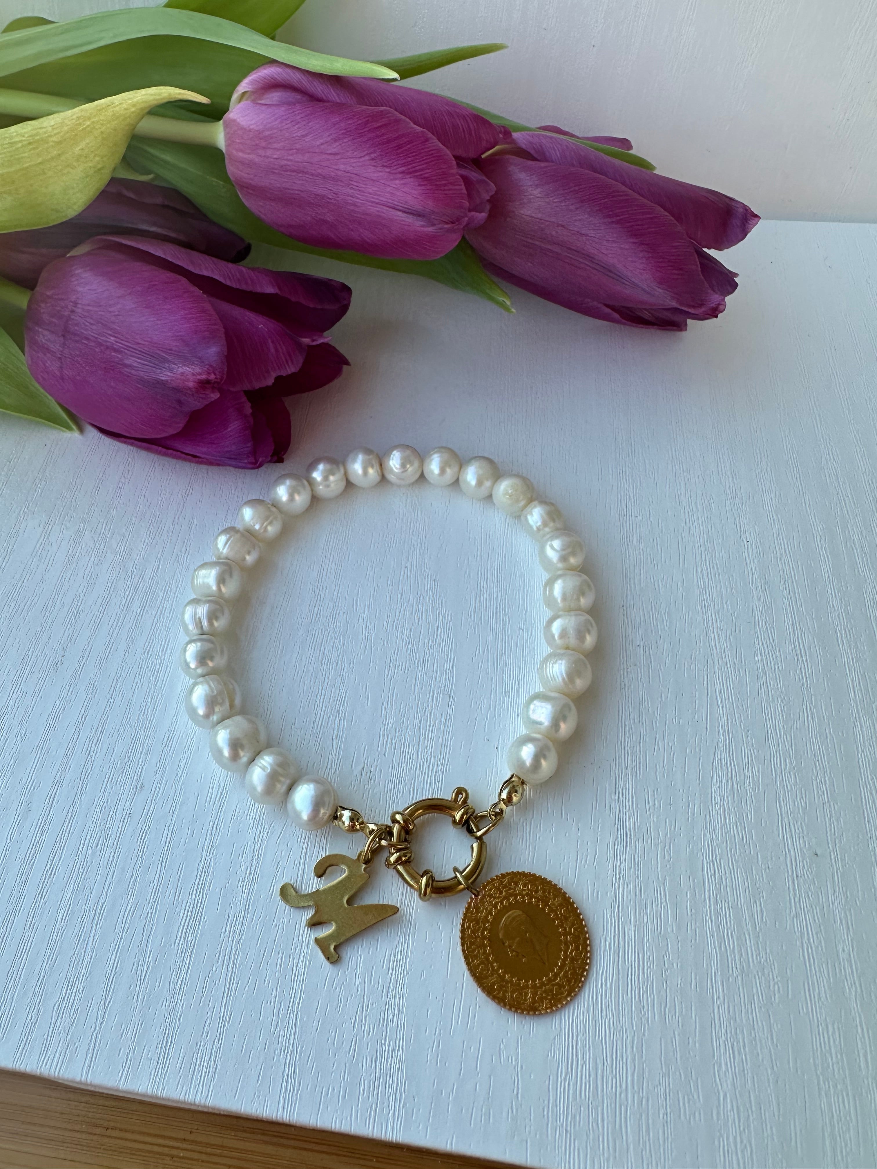 Memoris – Personalisiertes Süßwasserperlen Armband
