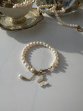 Schmetterlingskraft – Süßwasserperlen Armband