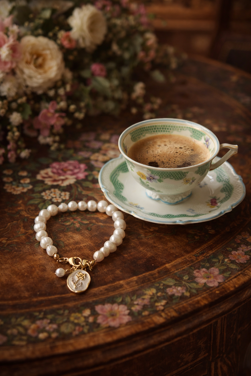 Florantia – Süßwasserperlen Armband