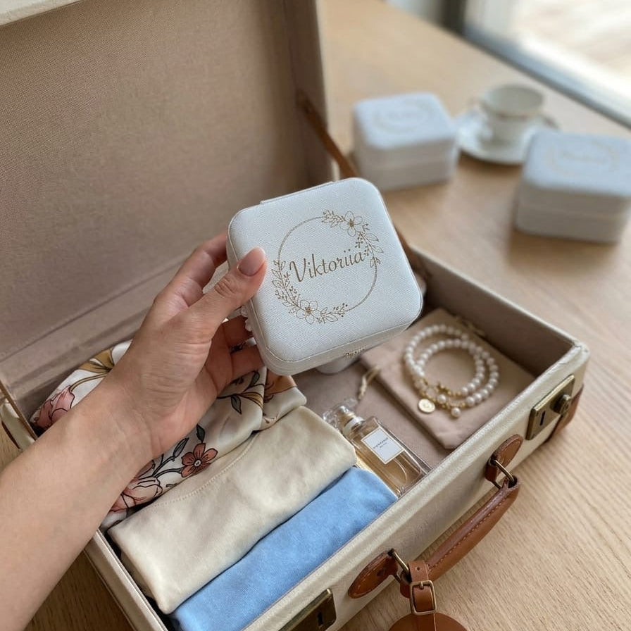 Personalisierte Schmuckbox mit Namen