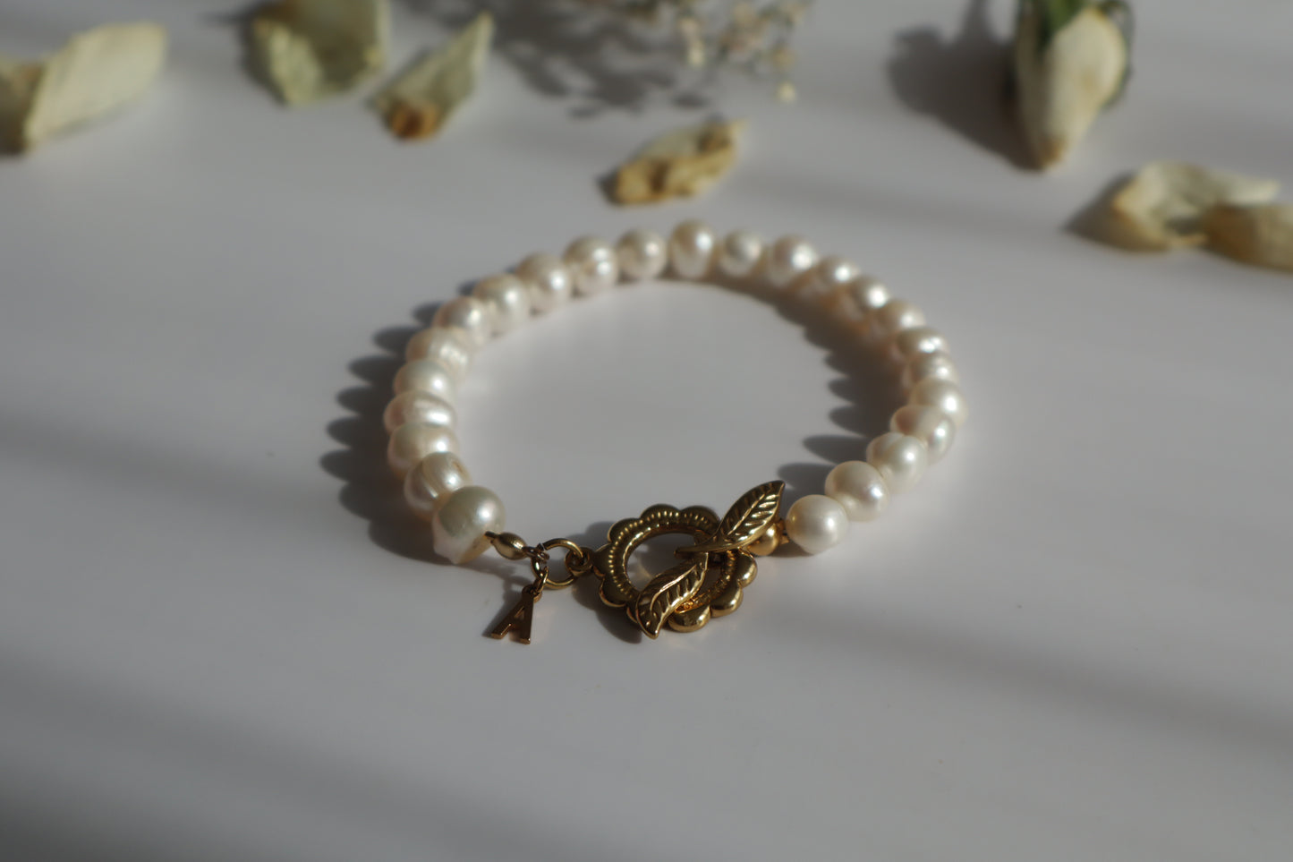 Mira– Personalisiertes Süßwasserperlen Armband