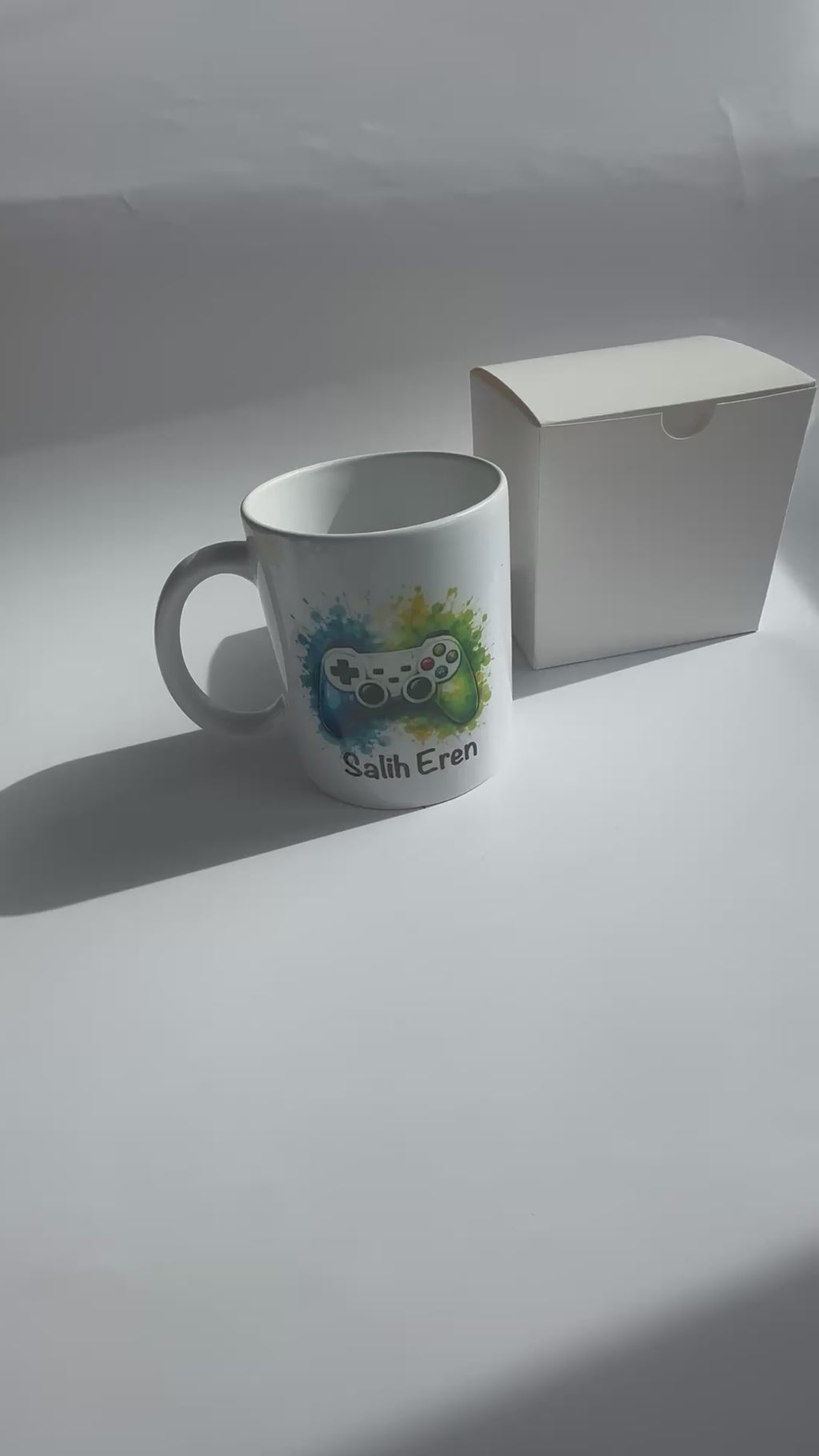 Personalisierte Gaming Tasse – Controller & Name Design